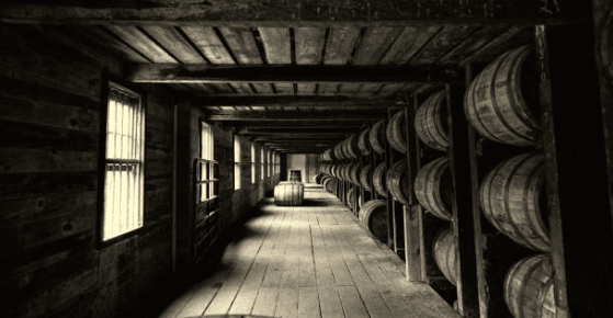 Dahlonega wine history barrel room