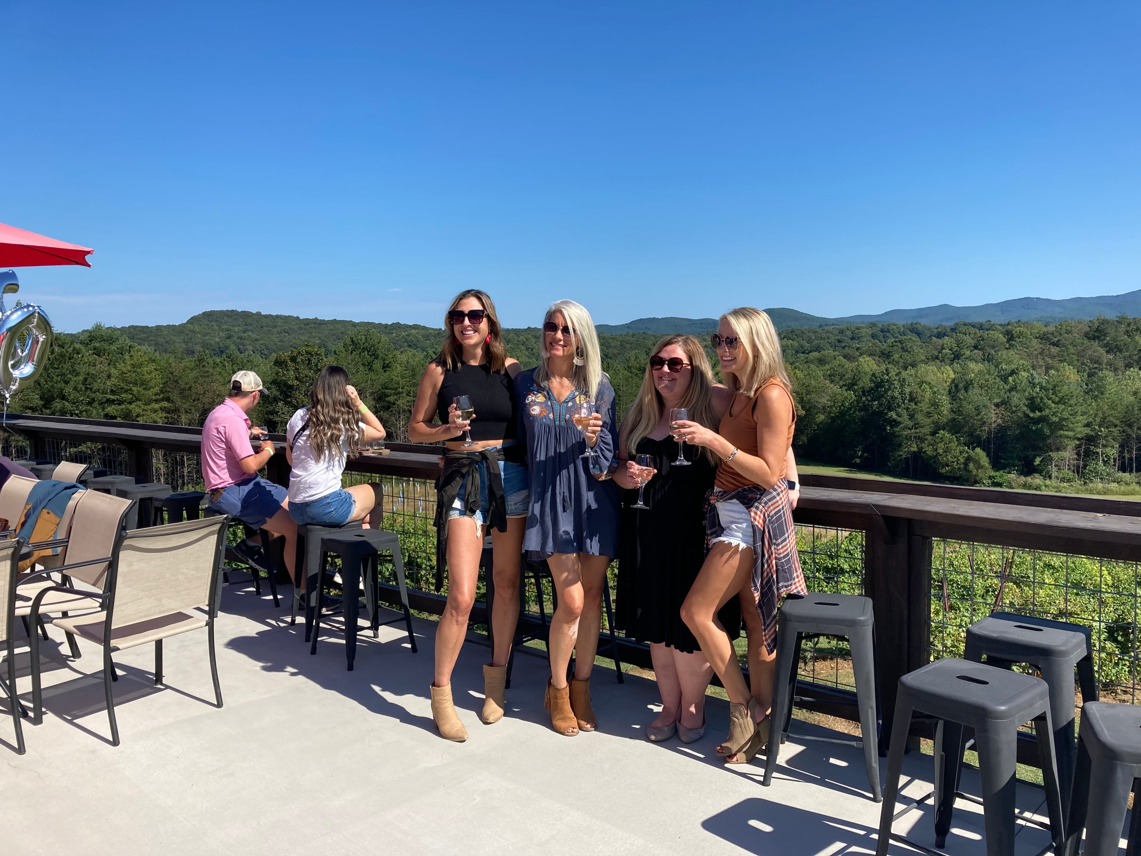North Georgia mountain estate atmosphere for garden and ballroom wedding weekends