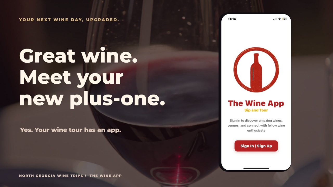 The Wine App — your wine tour companion